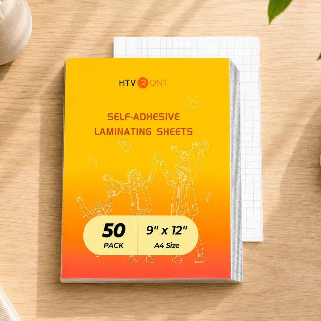 HTVRONT Self-Adhesive Laminating Sheets