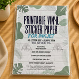 Printable Vinyl Sticker Paper